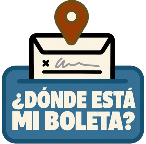¿Dónde está mi boleta?
